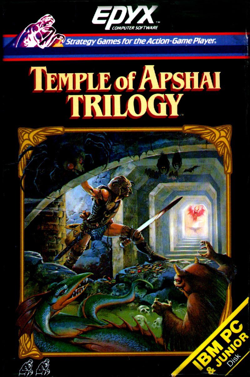 Caratula de Temple of Apshai Trilogy para PC