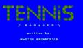 Tennis Manager