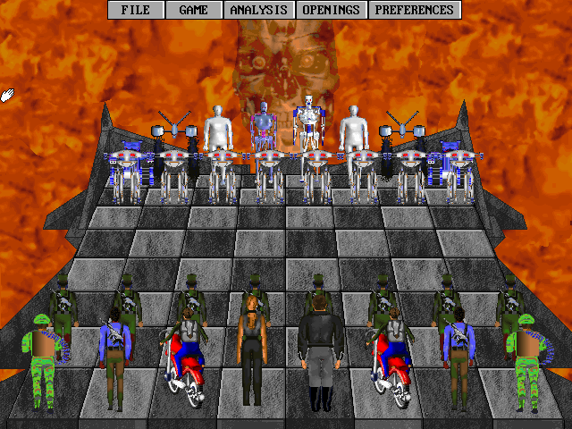Pantallazo de Terminator 2: Judgment Day - Chess Wars para PC