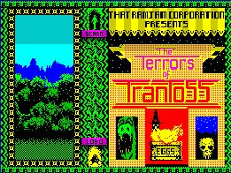 Pantallazo de Terrors of Trantoss, The para Spectrum