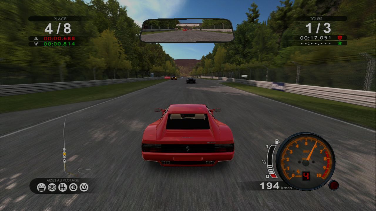 Pantallazo de Test Drive Ferrari: Racing Legends para PlayStation 3