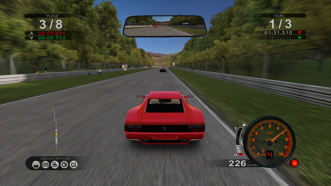 Pantallazo de Test Drive Ferrari: Racing Legends para PlayStation 3