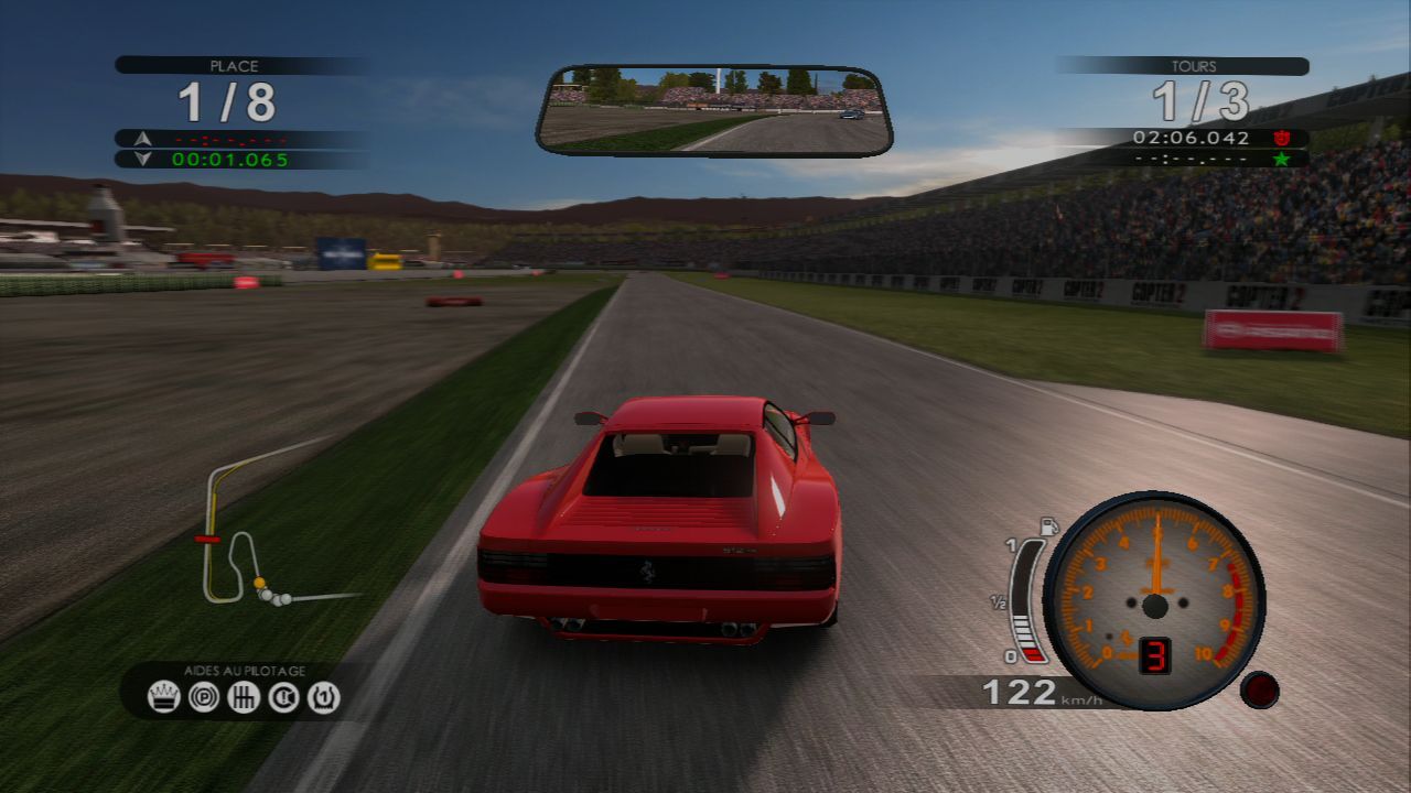 Pantallazo de Test Drive Ferrari: Racing Legends para PlayStation 3
