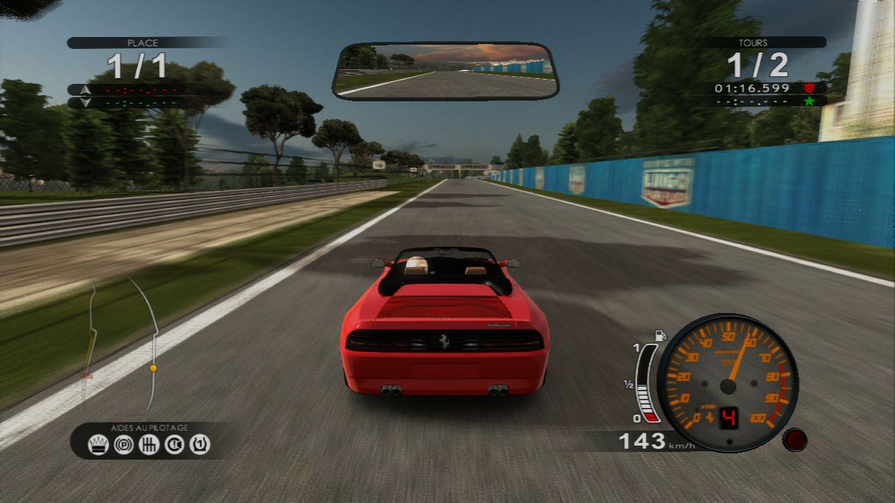 Pantallazo de Test Drive Ferrari: Racing Legends para PlayStation 3