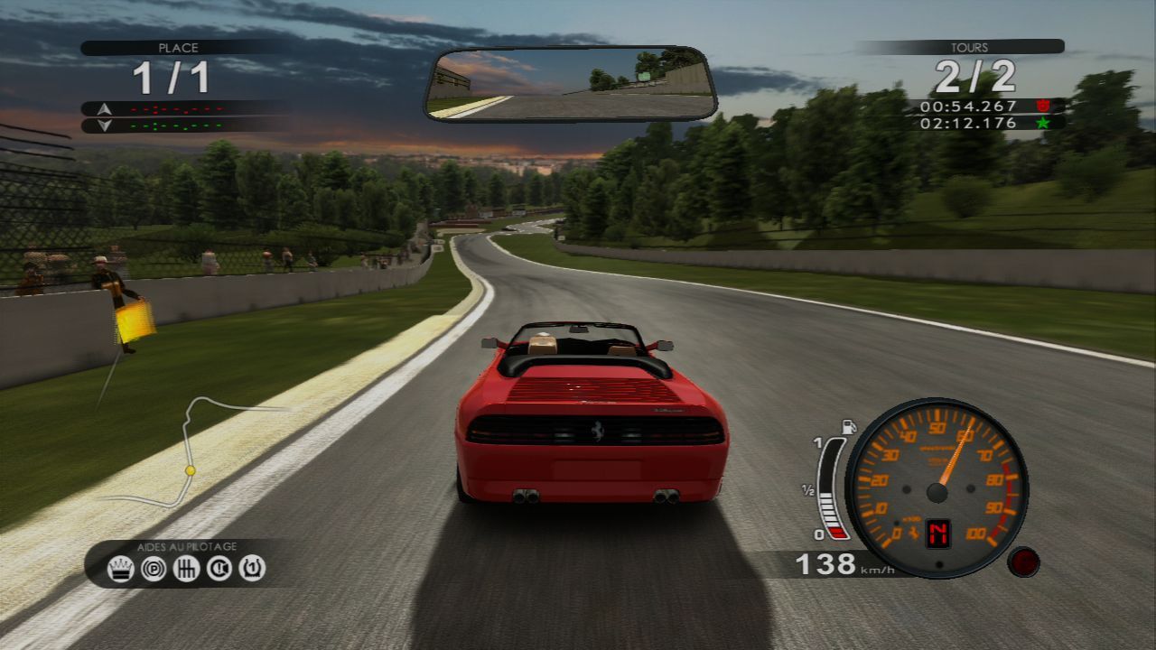 Pantallazo de Test Drive Ferrari: Racing Legends para PlayStation 3