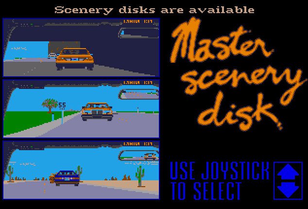 Pantallazo de Test Drive II Scenery Disk: California Challenge para Atari ST