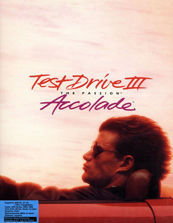 Caratula de Test Drive III: The Passion para PC