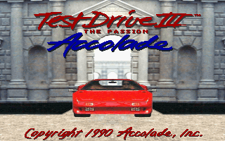 Pantallazo de Test Drive III: The Passion para PC