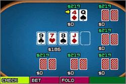 Pantallazo de Texas Hold 'Em Poker para Game Boy Advance