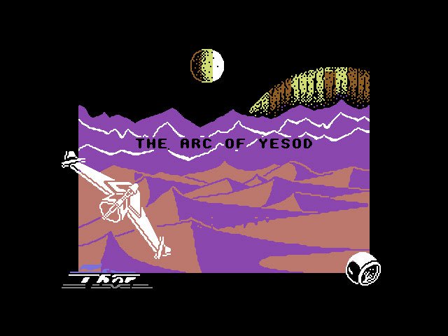Pantallazo de The Arc of the Yesod para Commodore 64