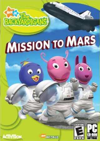 Caratula de The Backyardigans: Mission to Mars para PC