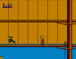 Pantallazo de The Simpsons: Bart Vs the World para Sega Master System
