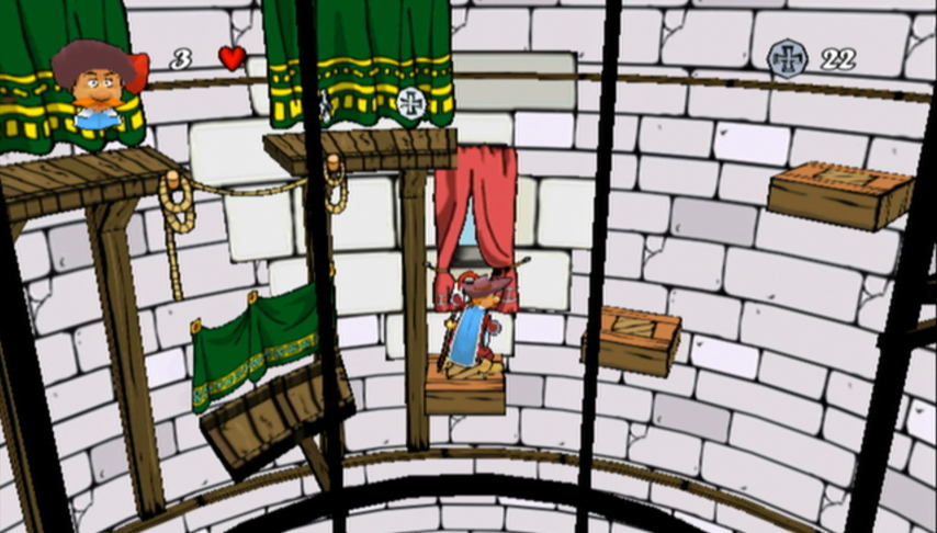 Pantallazo de The Three Musketeers: One for All! para Wii