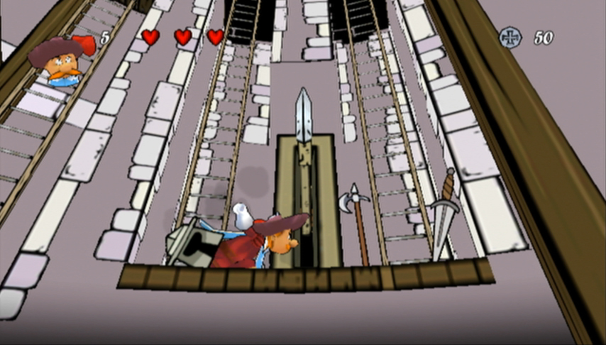 Pantallazo de The Three Musketeers: One for All! para Wii