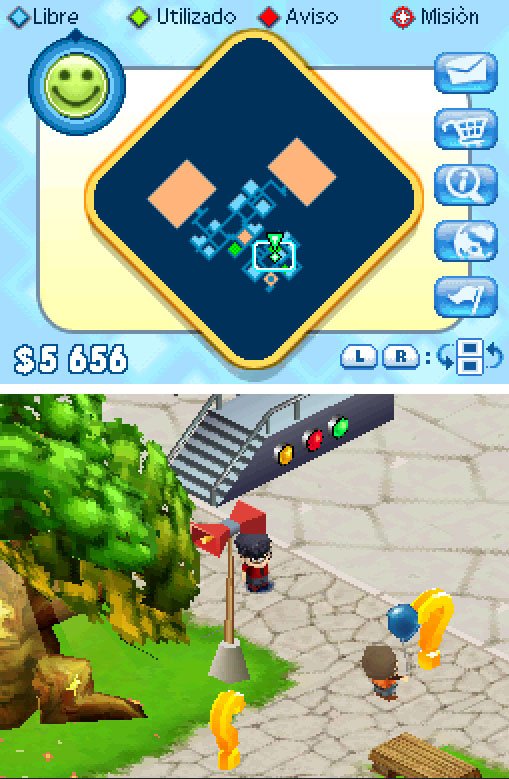 Pantallazo de Thrillville: Fuera de Control para Nintendo DS