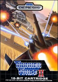 Caratula de Thunder Force II para Sega Megadrive