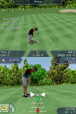 Pantallazo de Tiger Woods PGA Tour 08 para Nintendo DS
