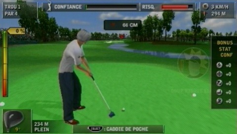 Pantallazo de Tiger Woods PGA Tour 08 para PSP