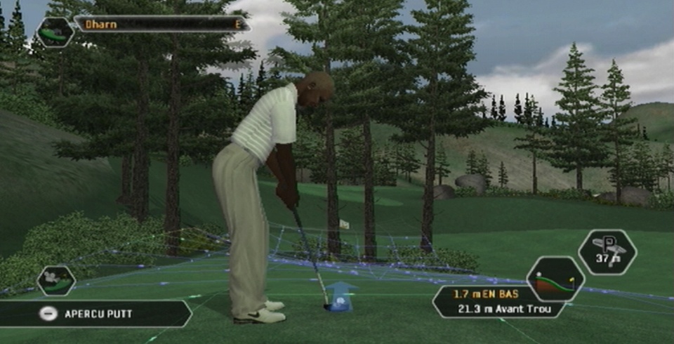 Pantallazo de Tiger Woods PGA Tour 08 para Wii