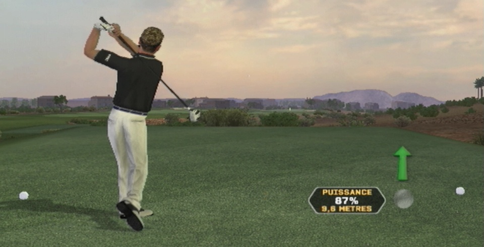 Pantallazo de Tiger Woods PGA Tour 08 para Wii