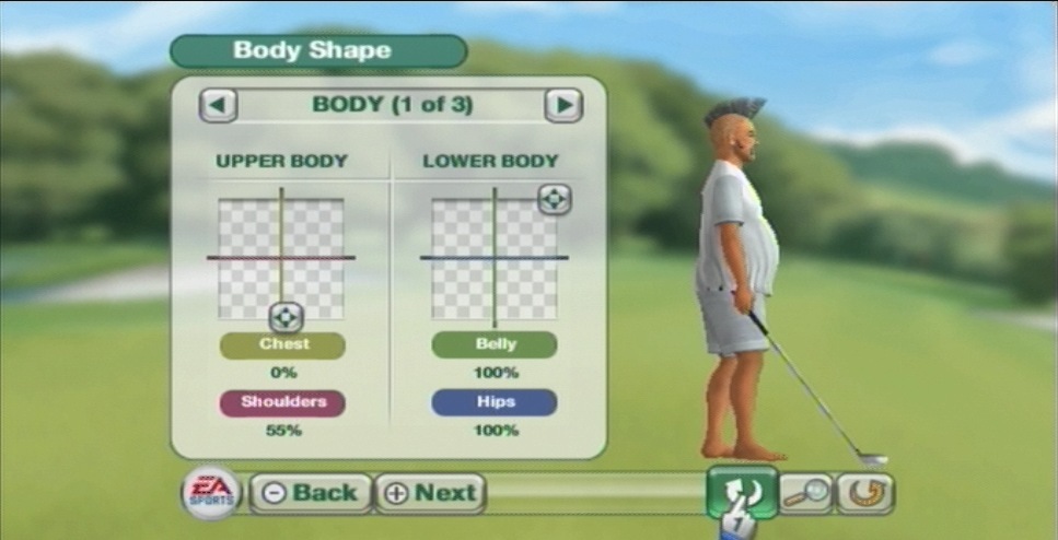 Pantallazo de Tiger Woods PGA Tour 09 All-Play para Wii