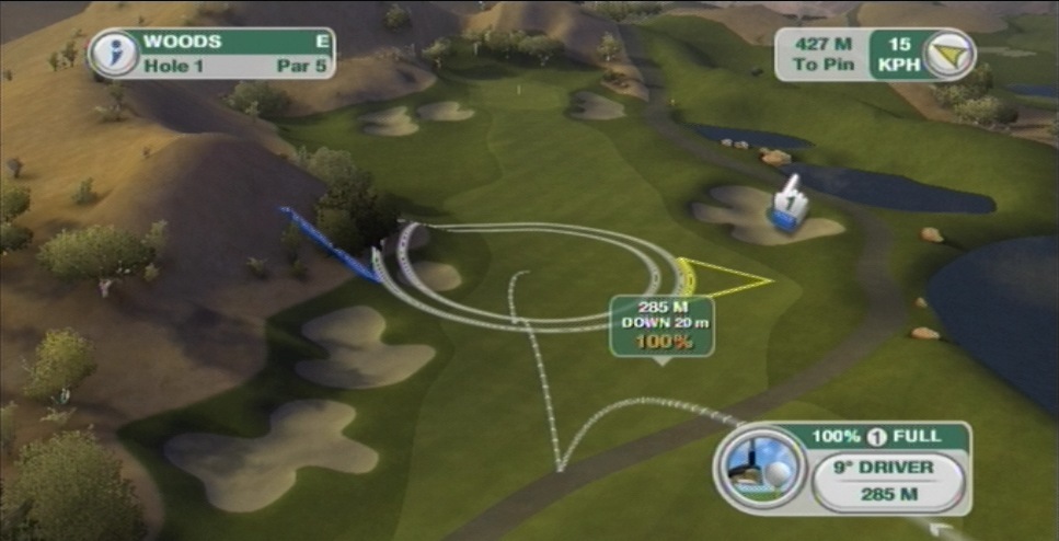 Pantallazo de Tiger Woods PGA Tour 09 All-Play para Wii