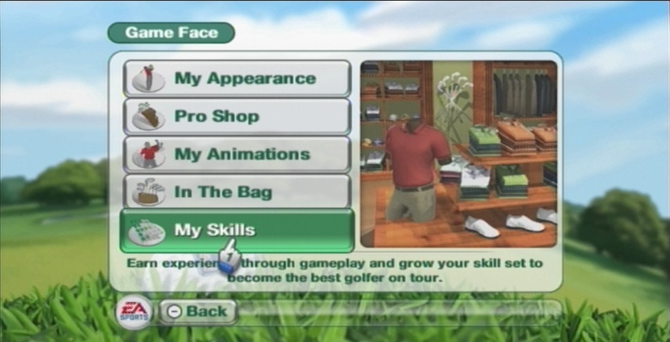 Pantallazo de Tiger Woods PGA Tour 09 All-Play para Wii