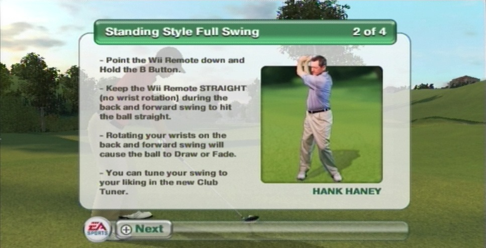Pantallazo de Tiger Woods PGA Tour 09 All-Play para Wii