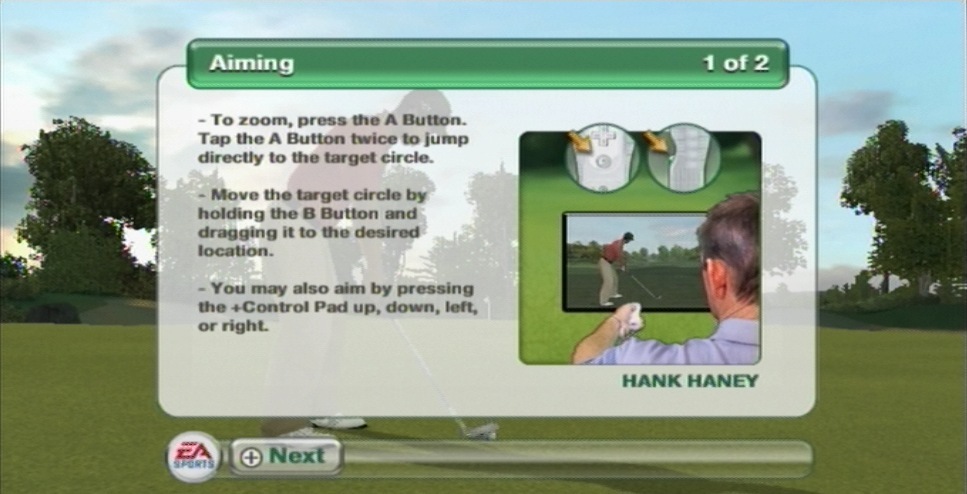 Pantallazo de Tiger Woods PGA Tour 09 All-Play para Wii