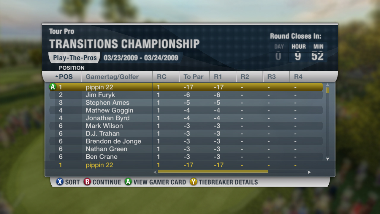 Pantallazo de Tiger Woods PGA Tour 10 para PlayStation 3