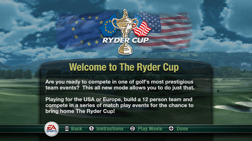 Pantallazo de Tiger Woods PGA Tour 11 para Wii