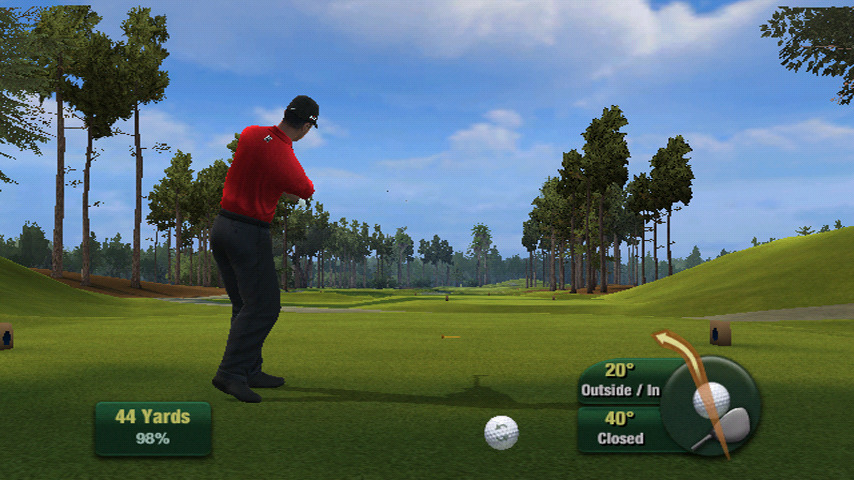 Pantallazo de Tiger Woods PGA Tour 11 para Wii