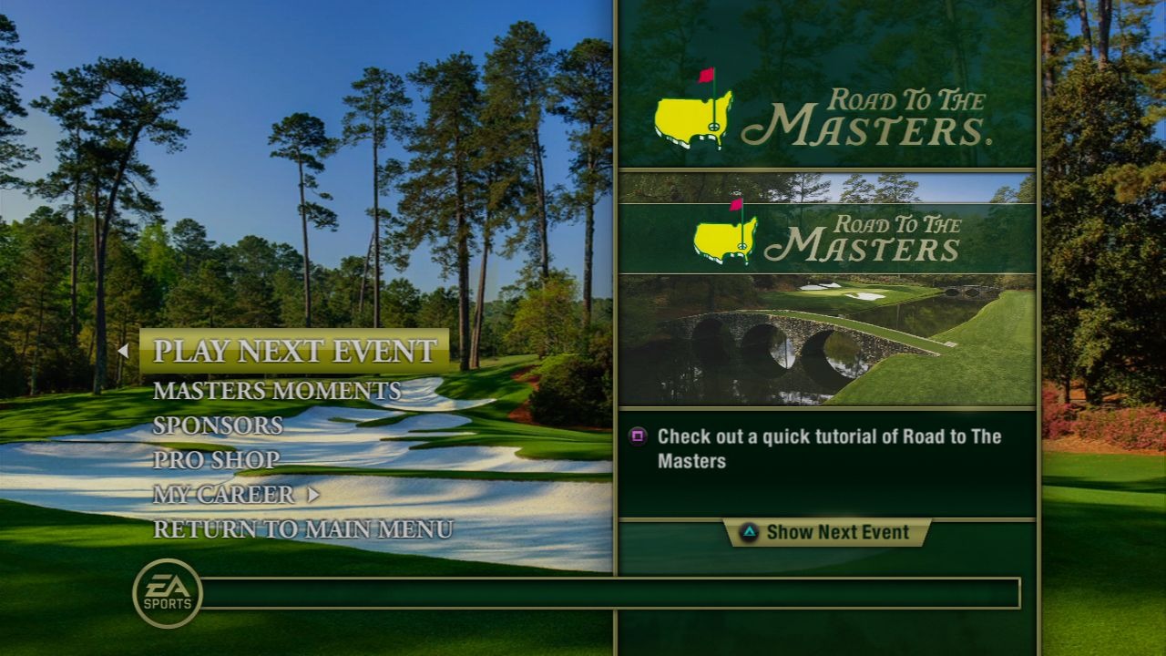 Pantallazo de Tiger Woods PGA Tour 12: The Masters para PlayStation 3