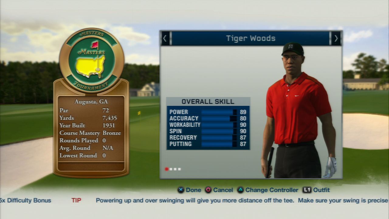 Pantallazo de Tiger Woods PGA Tour 13 para PlayStation 3