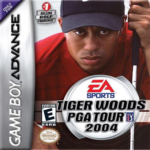 Caratula de Tiger Woods PGA Tour 2004 para Game Boy Advance