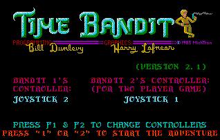 Pantallazo de Time Bandit para Atari ST