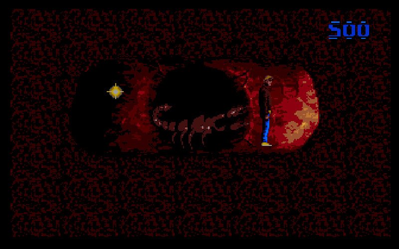 Pantallazo de Time Runners 21: La Maldición del Dragón Negro para Amiga
