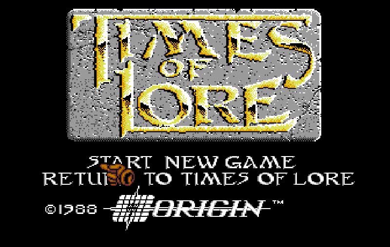 Pantallazo de Times of Lore para Amiga