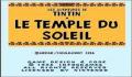 Tin Tin: Le Temple Du Soleil (Europa)