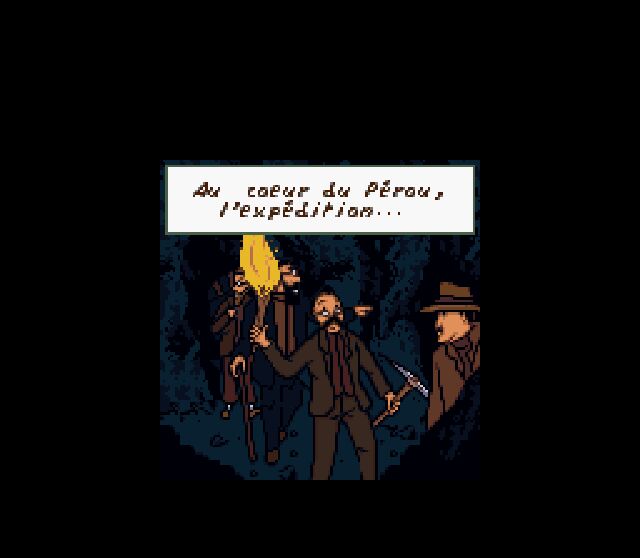 Pantallazo de Tin Tin: Prisoners of the Sun (Europa) para Super Nintendo