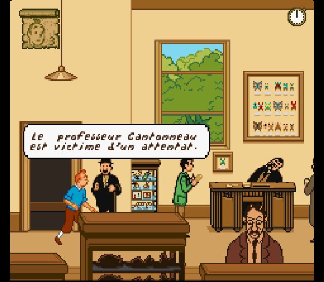 Pantallazo de Tin Tin: Prisoners of the Sun (Europa) para Super Nintendo