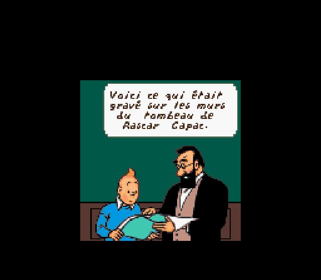 Pantallazo de Tin Tin: Prisoners of the Sun (Europa) para Super Nintendo