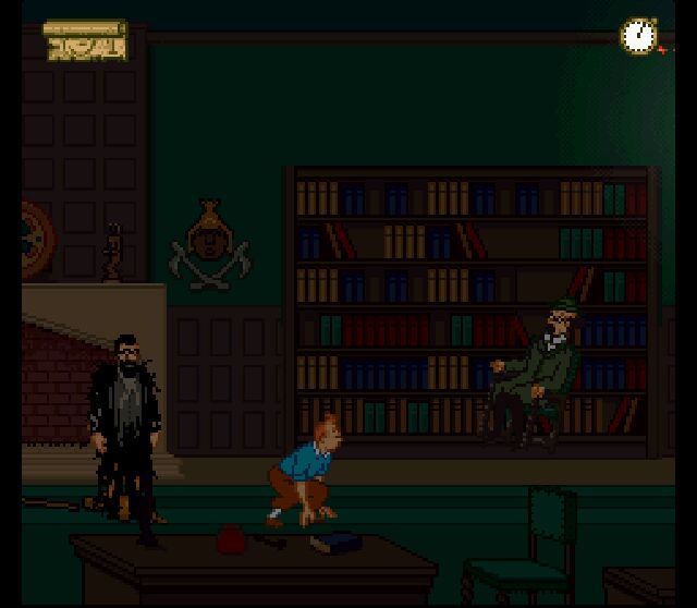 Pantallazo de Tin Tin: Prisoners of the Sun (Europa) para Super Nintendo