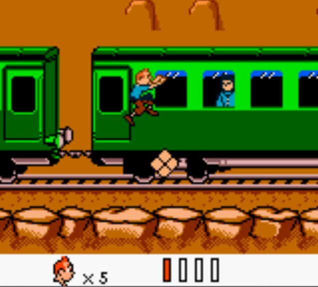 Pantallazo de TinTin in Tibet para Game Boy Color