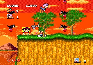 Pantallazo de Tiny Toon Adventures: Buster's Hidden Treasure para Sega Megadrive