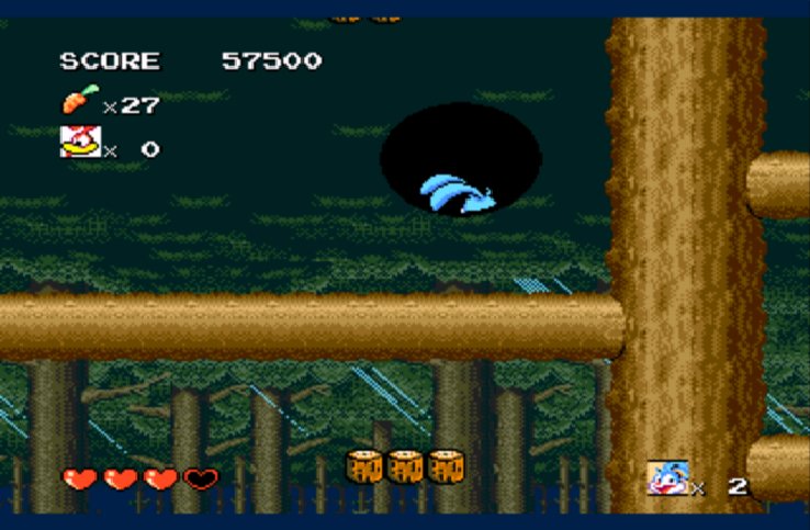 Pantallazo de Tiny Toon Adventures: Buster's Hidden Treasure para Sega Megadrive