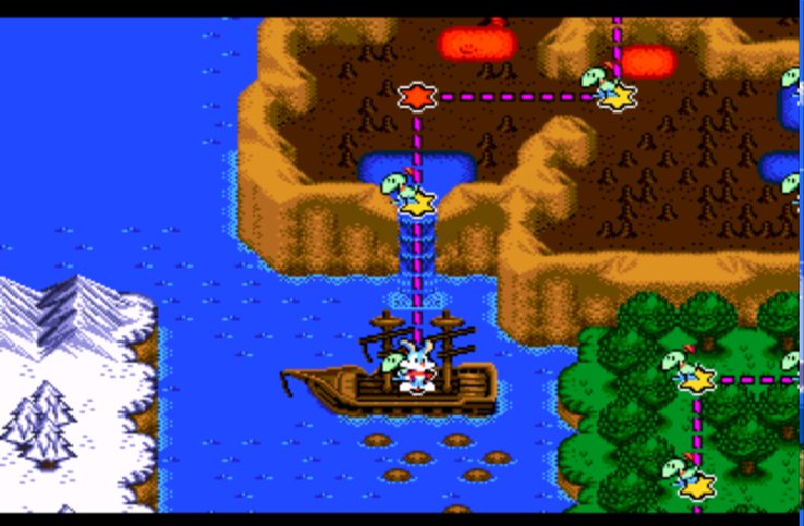 Pantallazo de Tiny Toon Adventures: Buster's Hidden Treasure para Sega Megadrive