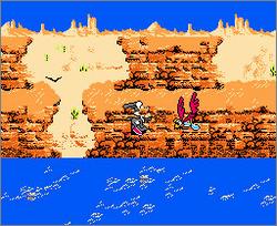 Pantallazo de Tiny Toon Adventures Cartoon Workshop para Nintendo (NES)