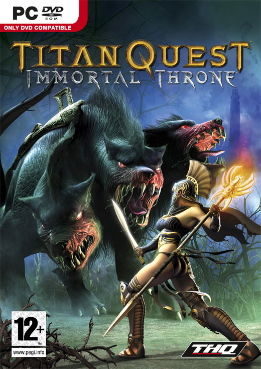 Caratula de Titan Quest : Immortal Throne para PC