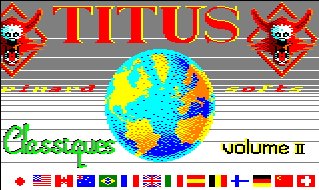 Pantallazo de Titus Classiques Volume 2 para Amstrad CPC